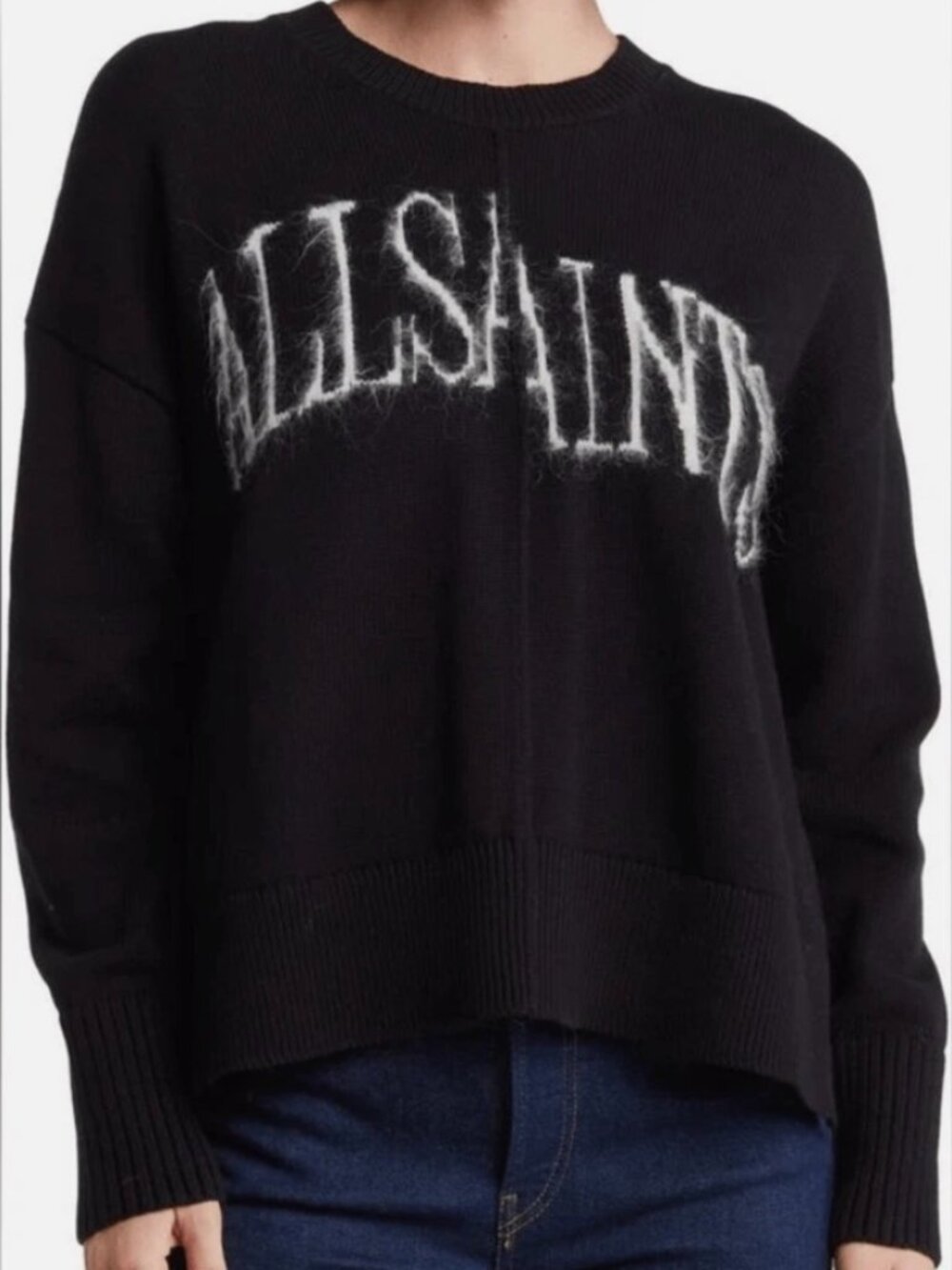 ALLSAINTS Split Saint Crew Jumper Medium